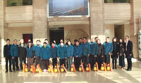 省民政廳慰問我司福利企業殘疾職工